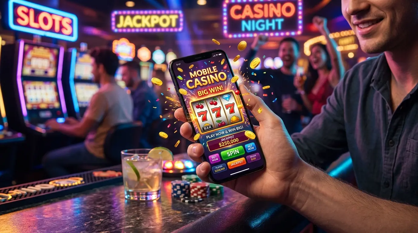Highrolling casino på mobil