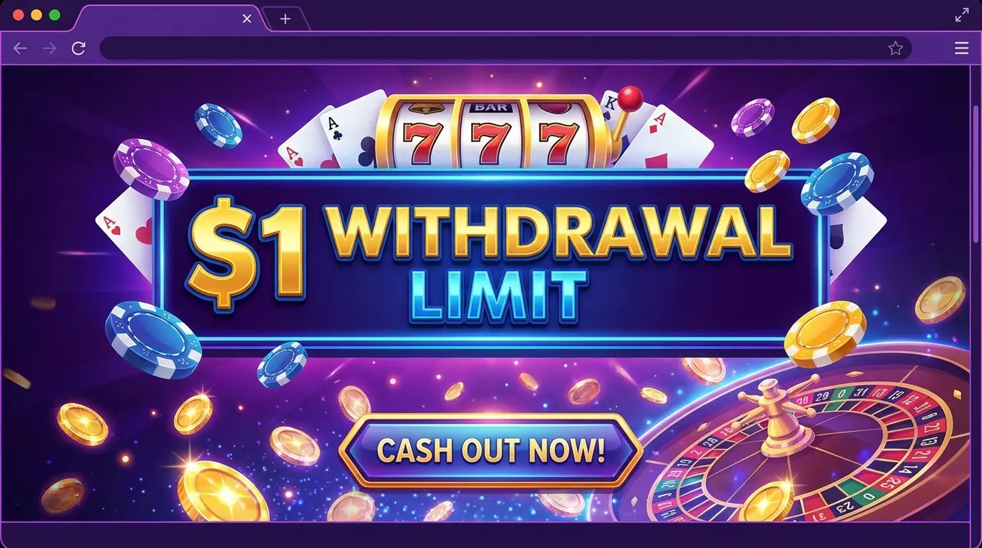 1 € uttak Highrolling casino